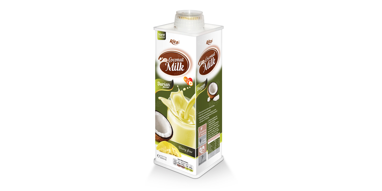 Real fruit juice  Coconut milk durian