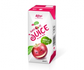 fruit apple juice  in  Aseptic
