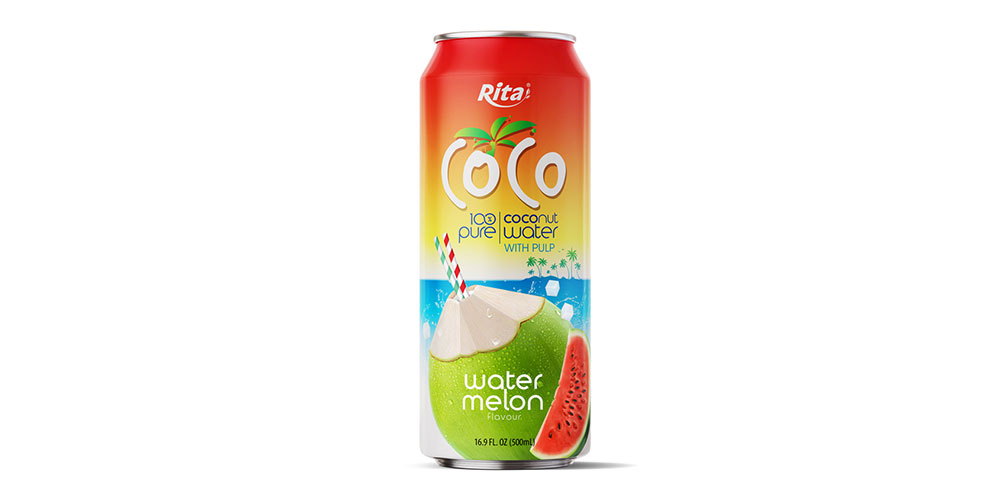 Watermelon Coco Pulp 500ml can 