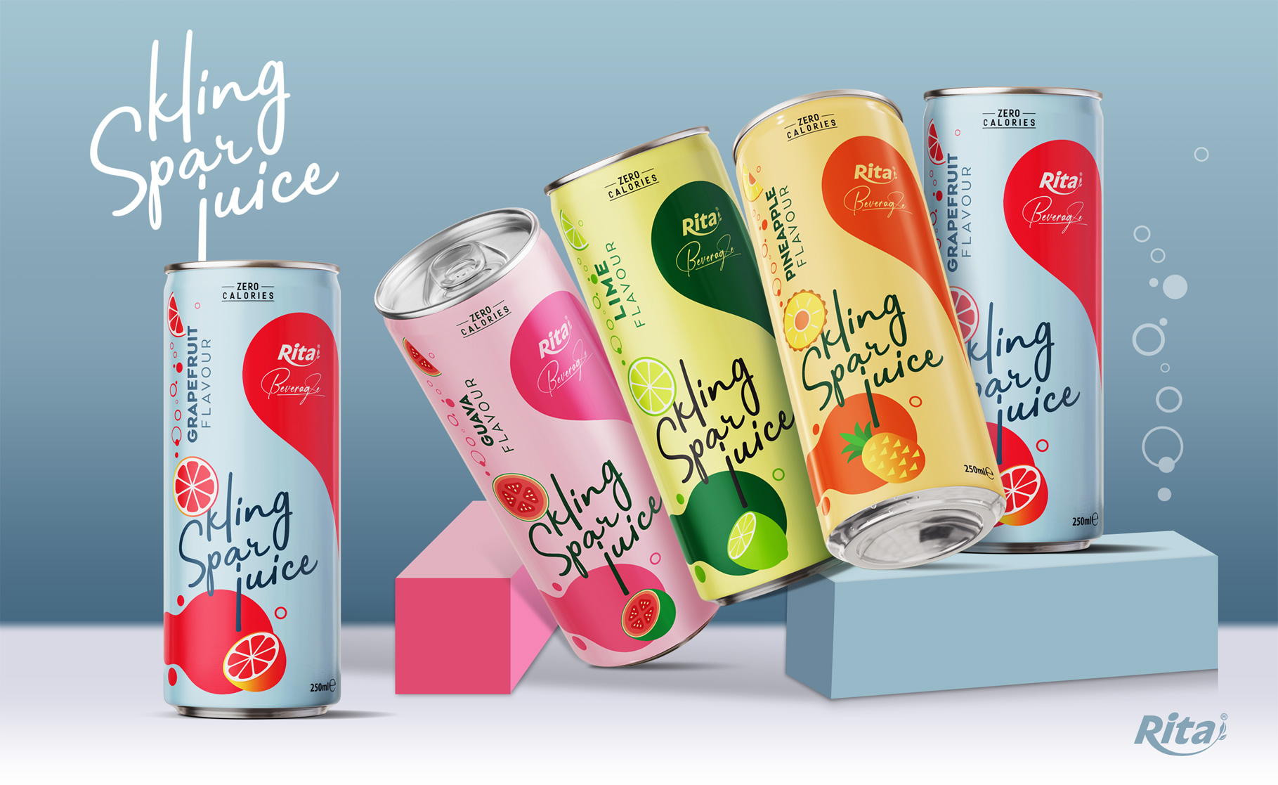 Rita poster sparkling juice 