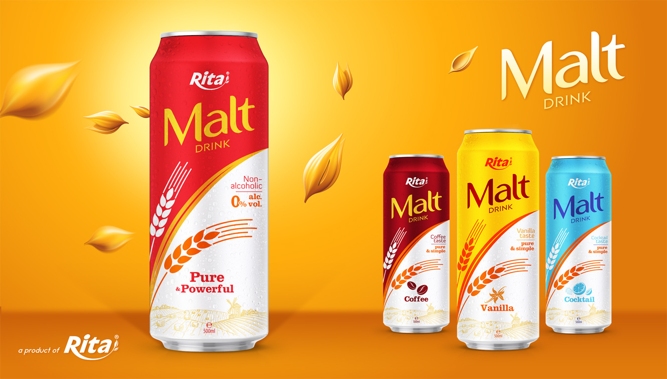 Poster Malt drink 500ml