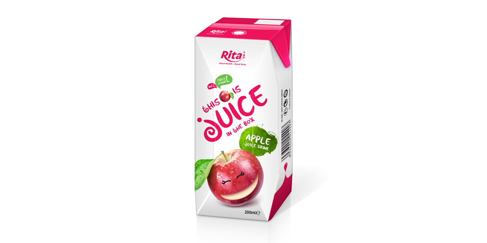 fruit apple juice  in  Aseptic