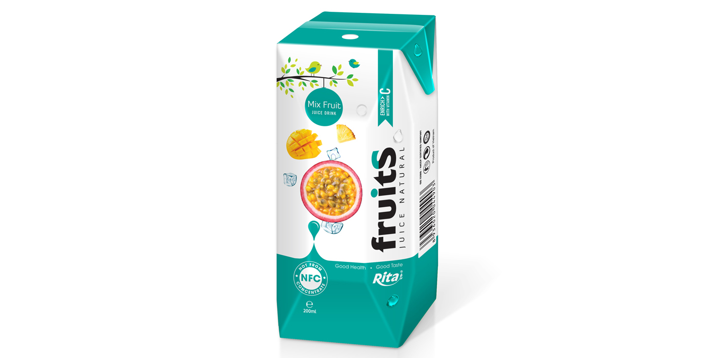 Mix fruit juice Aseptic 200ml from Juice