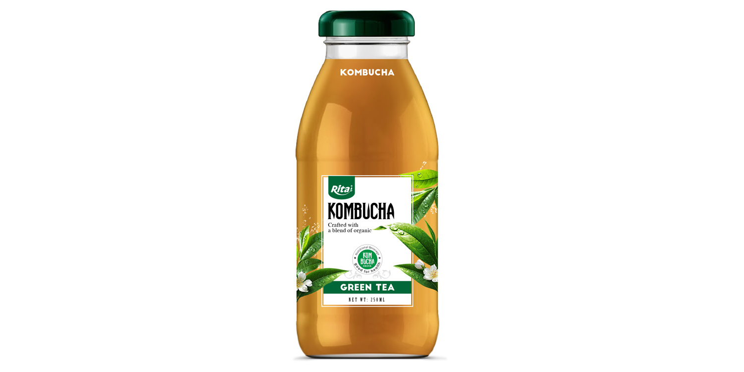 Green tea juice recipes Kombucha 250ml