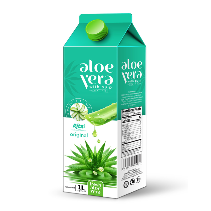 1000ML ALOE VERA  JUICE WITH PULP