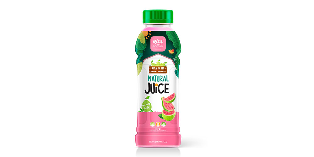 330ML PET BOTTLE GUAVA JUICE