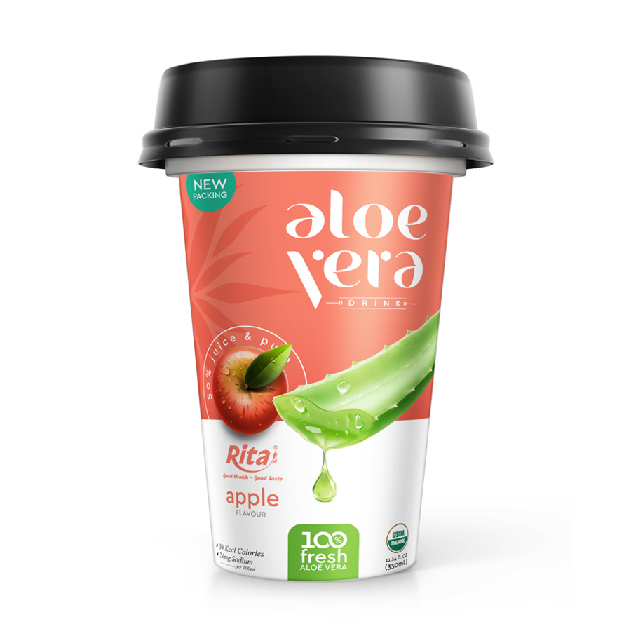 330ML ALOE VERA WITH APPLE JUICE 01