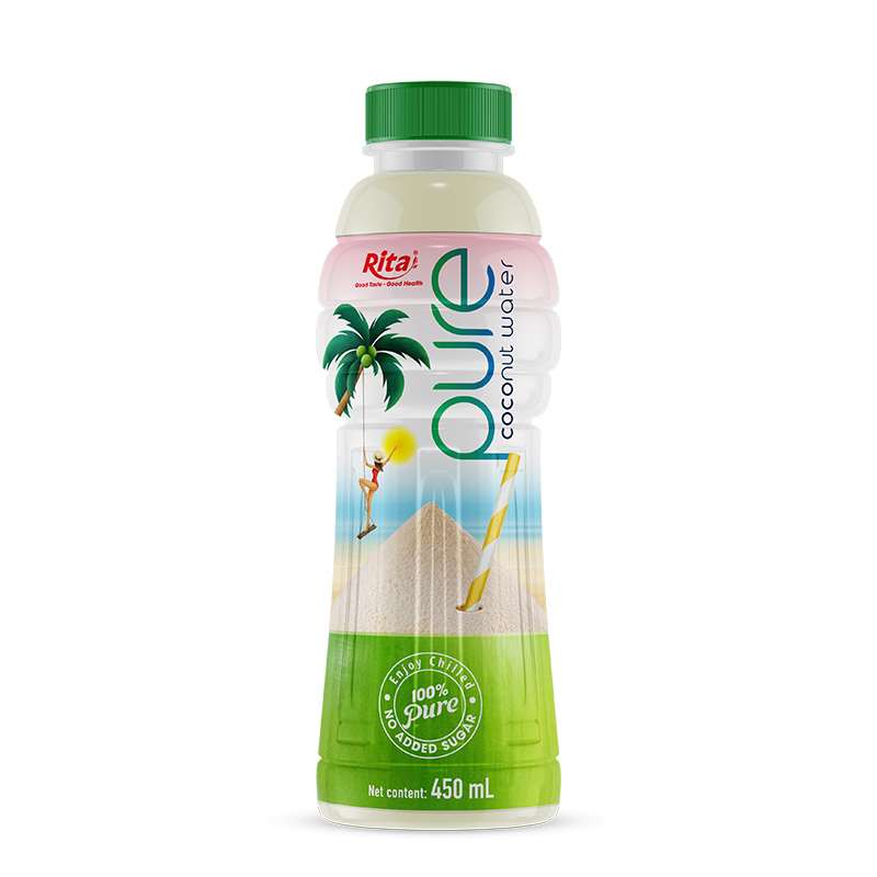 450ml Pet Bottle Best Tasting 100% Pure Coconut Water No Add Sugar