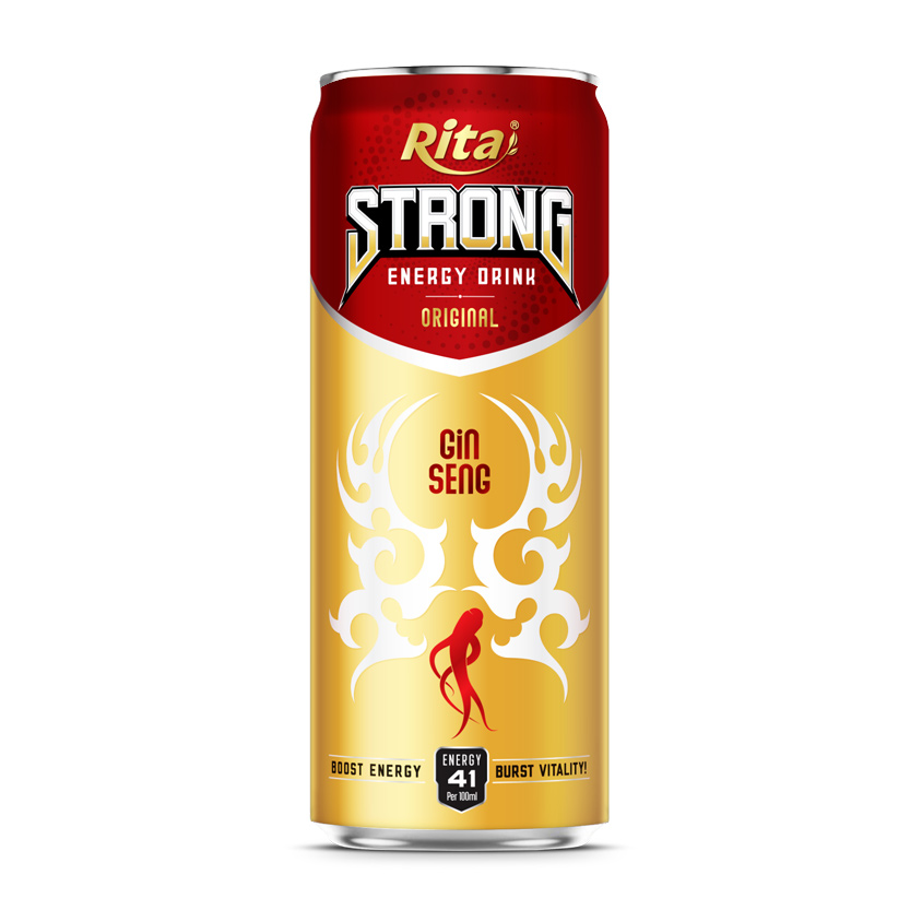 330 ML CANNED ENERGY DRINK STRONG GINSENG