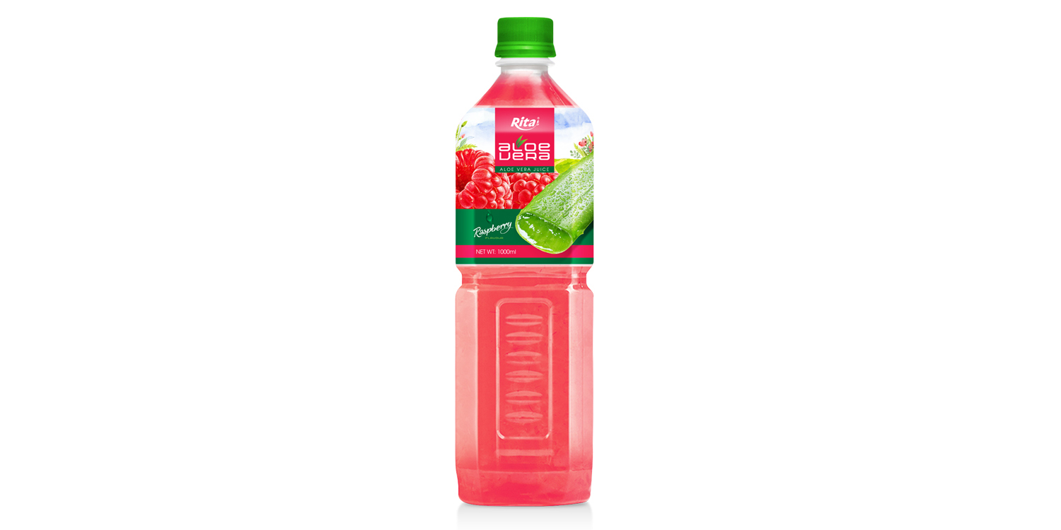 Aloe vera with raspberry flavor 1000ml