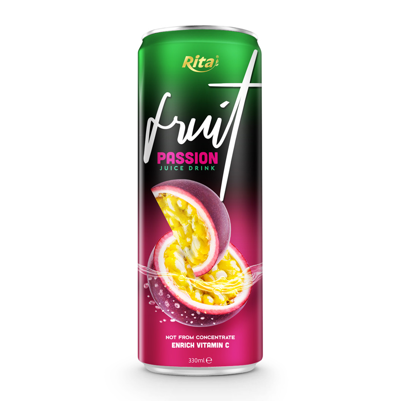  RITA PASSION FRUIT JUICE DRINK 330ML CANNED