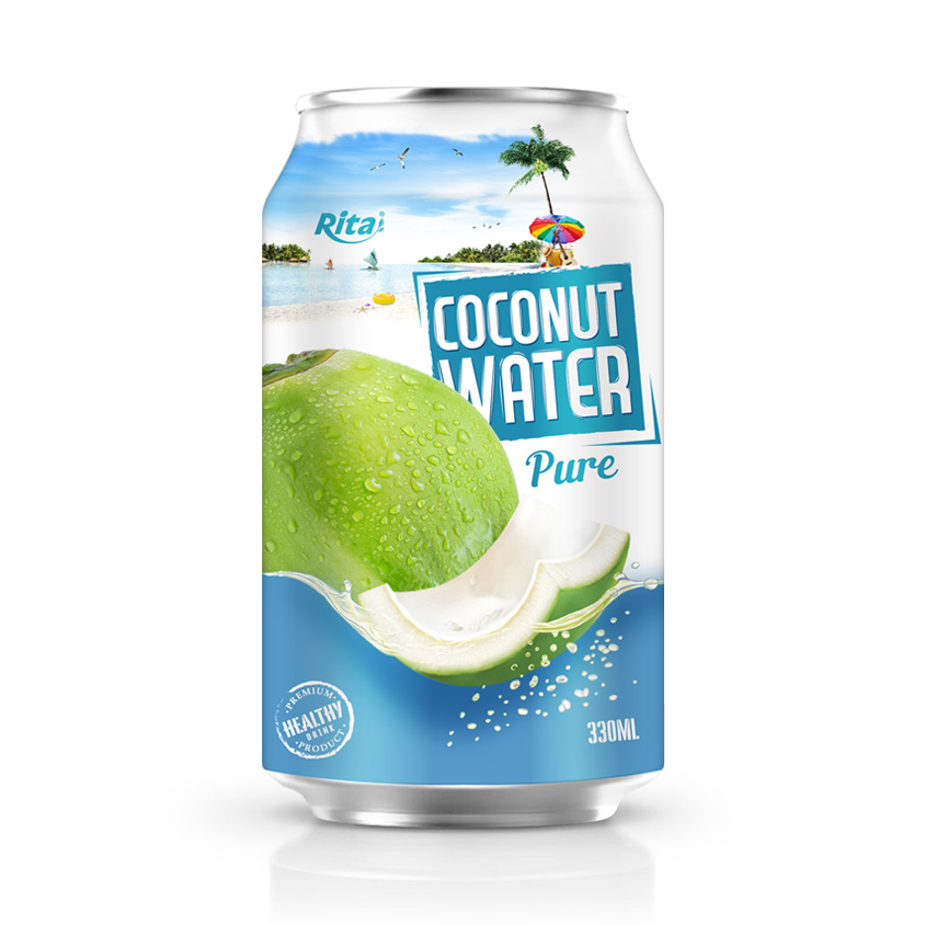 Coconut water 330 ml Alu Can Rita Brand