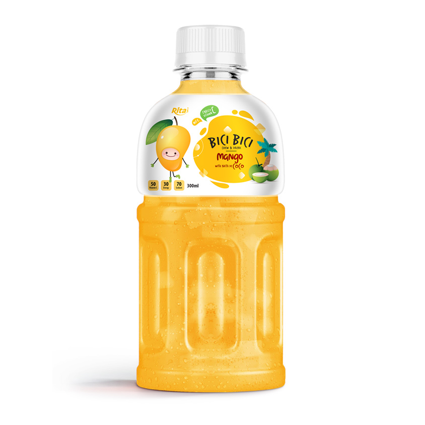 Passion Fruit Juice Drink in 300ml Glass Bottled