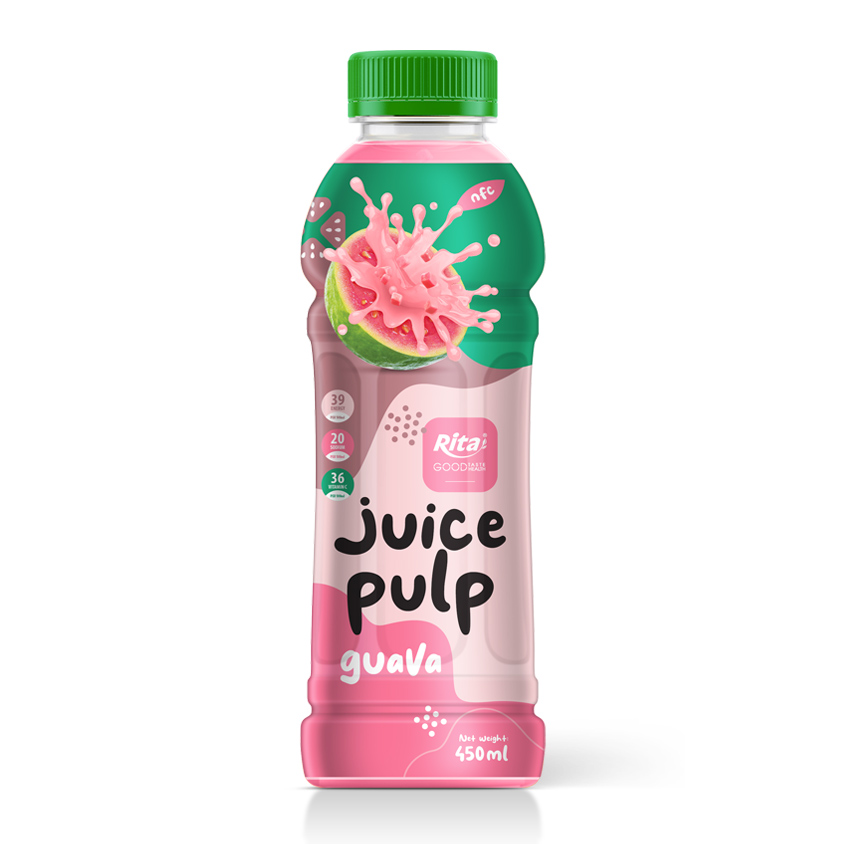 Rita Guava juice with pulp 450 ml Pet Bottle