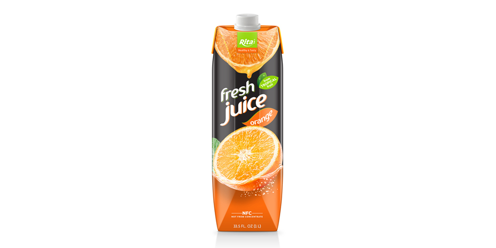 Box 1L fresh fruit orange