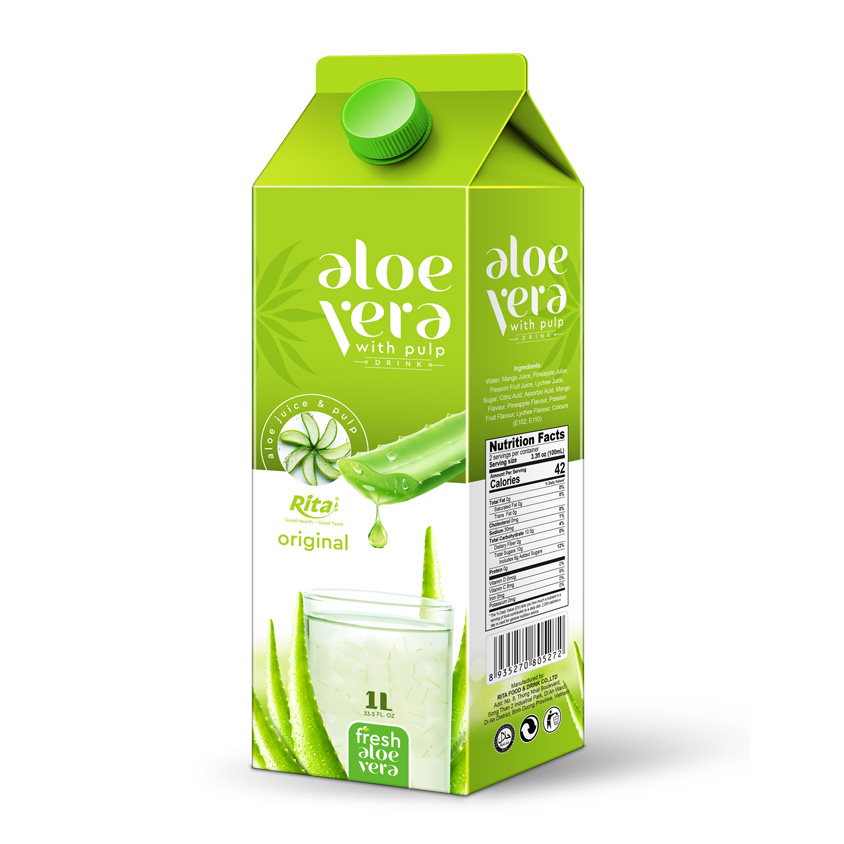 1000ML ALOE VERA  JUICE WITH PULP