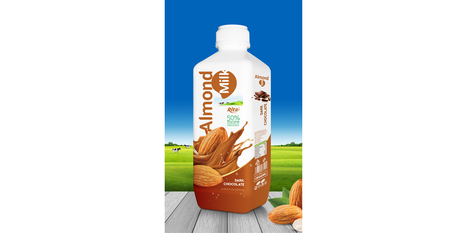 Almond milk Original 1000ml PP bottle