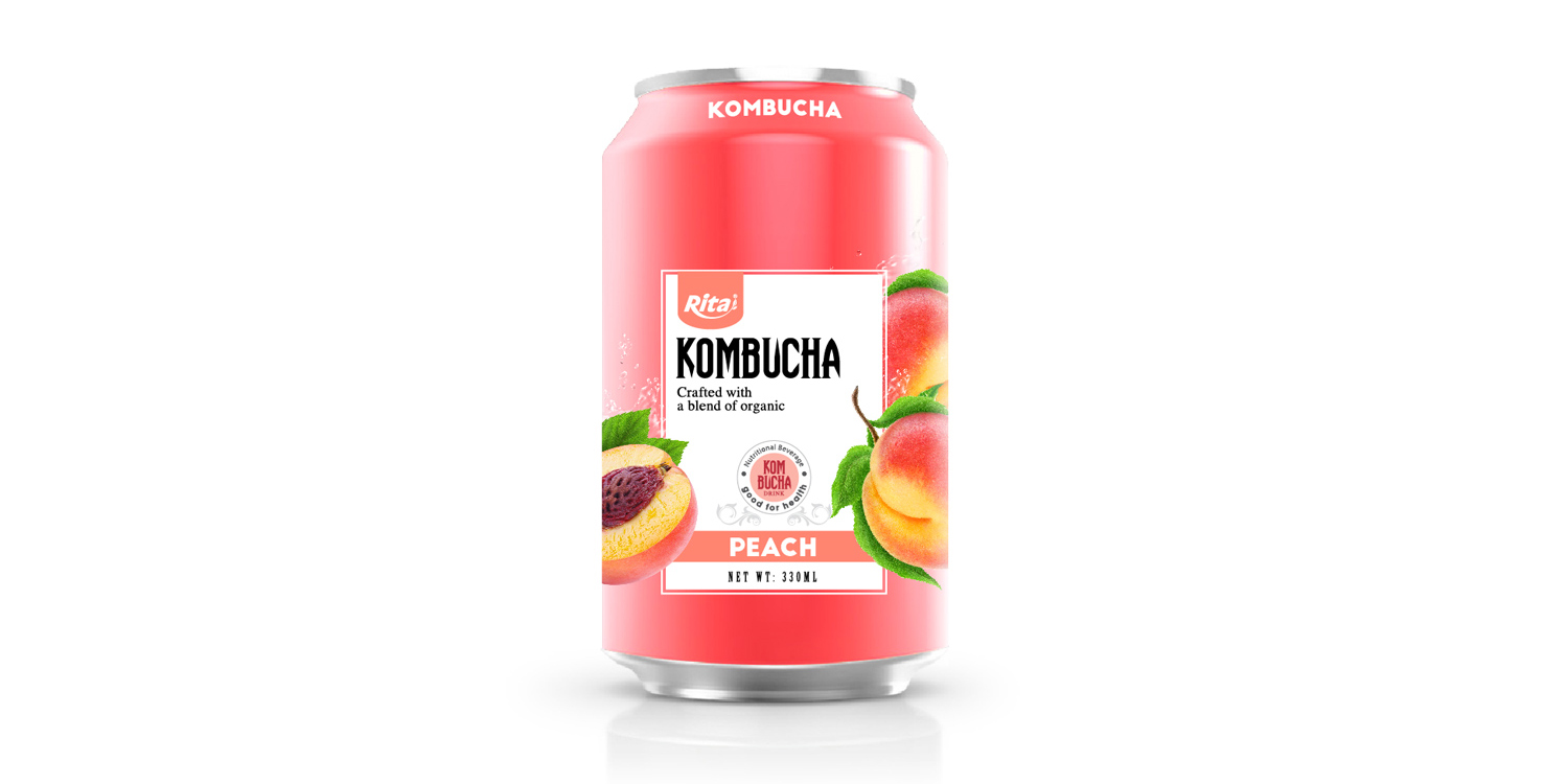 Kombucha in can 330ml