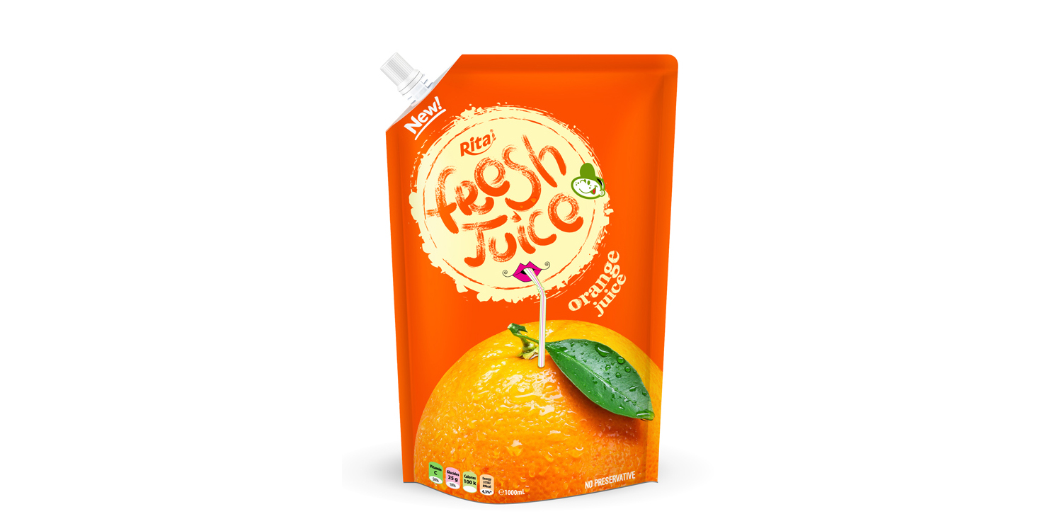 Bag orange juice 300ml