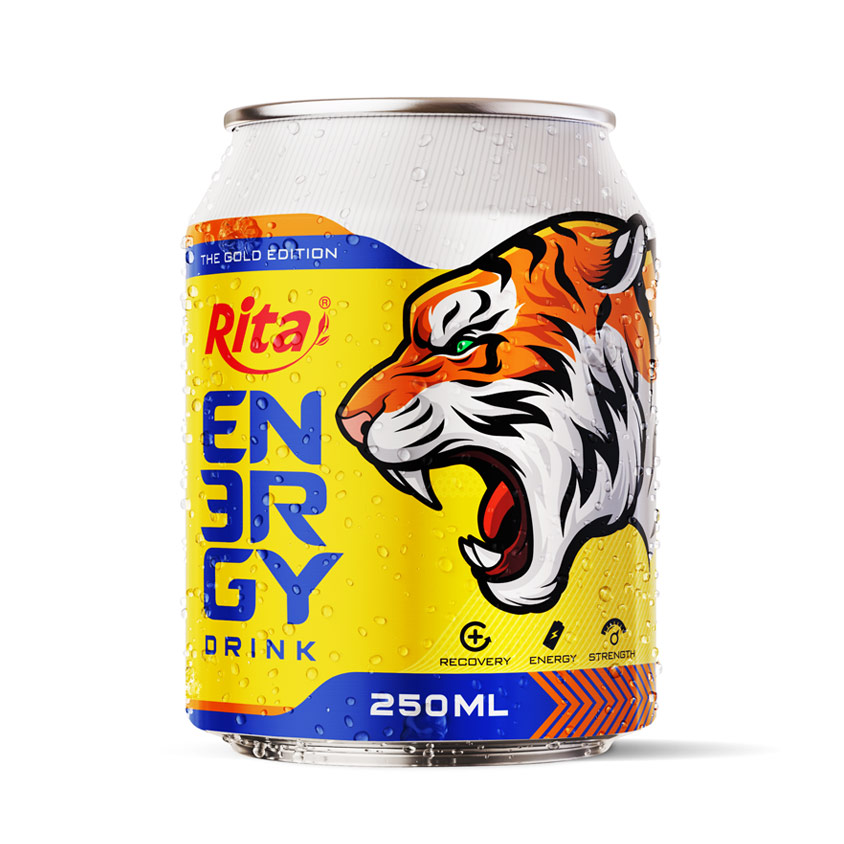 Energy Drink 250 ml Short Canned Rita Brand Manufacturers