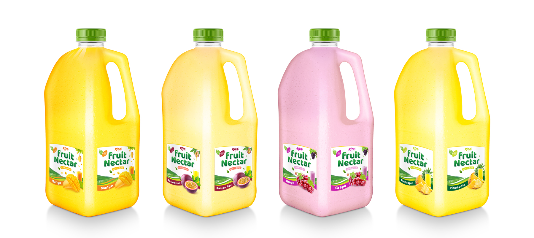 Fruit Nectar 2L with pinapple flavor