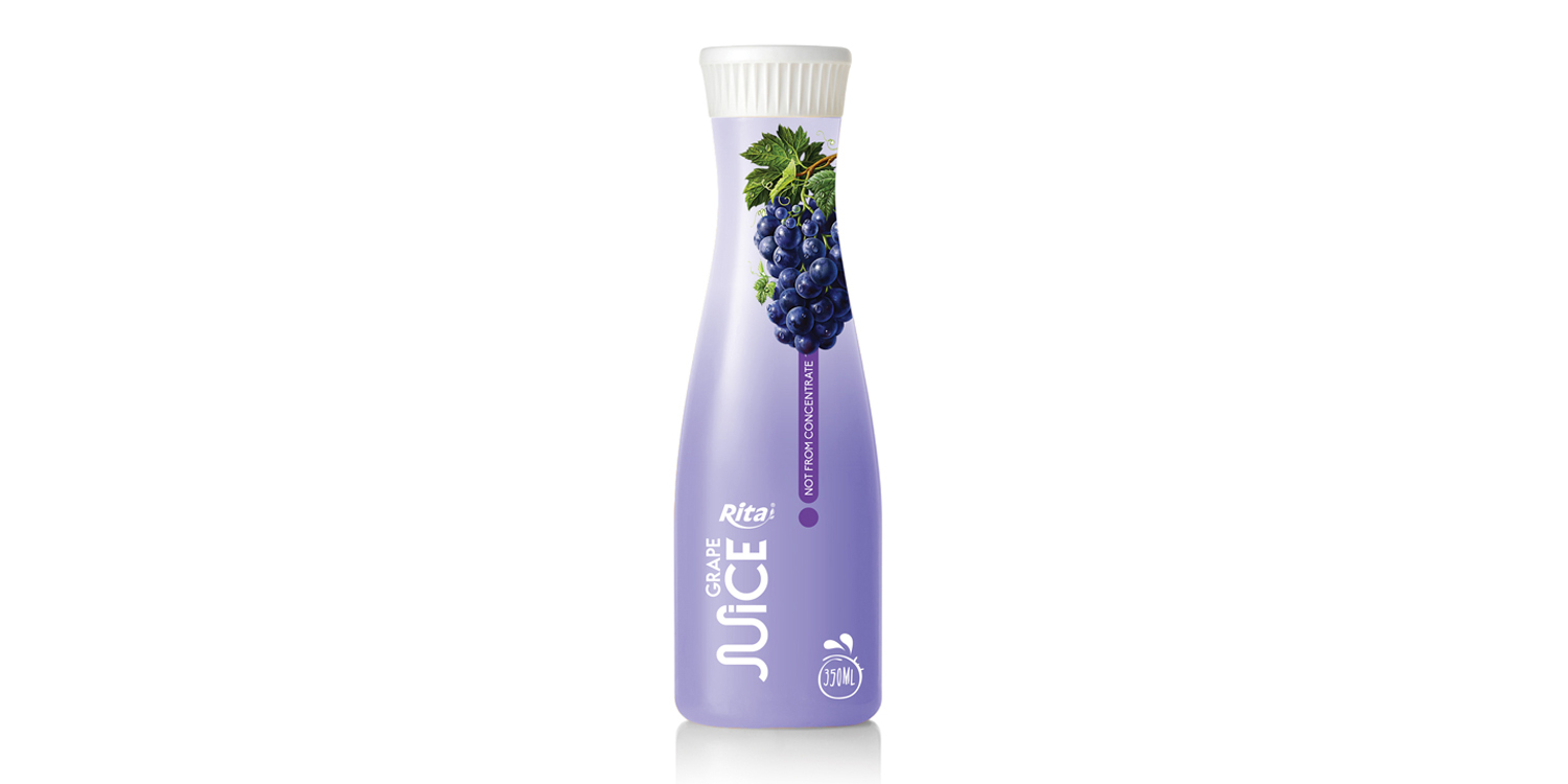 350ml Pet Bottle grape juice drink