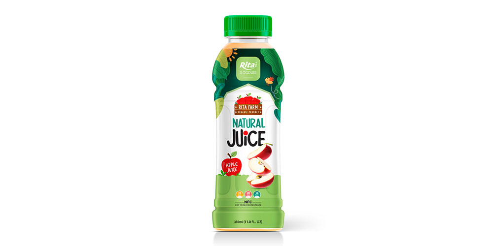 330ML PET BOTTLE APPLE JUICE