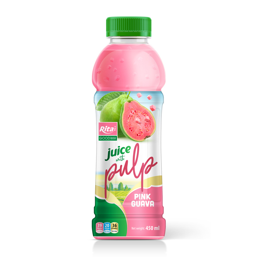 Rita Guava juice with pulp 450 ml Pet Bottle