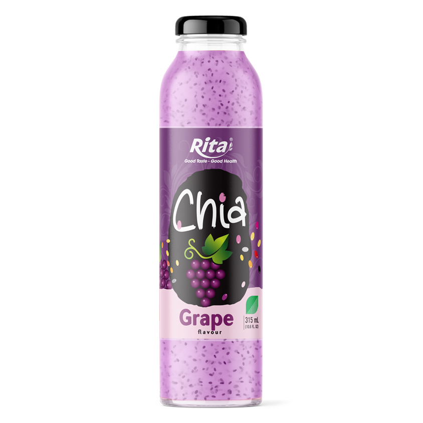Chia Seeds Drink Grape Flavor - A Refreshing Fusion for the Perfect Drink
