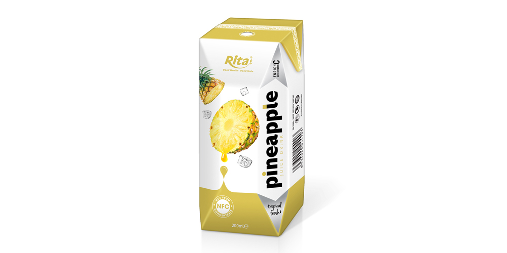 NFC fruit pineapple juice in Aseptic