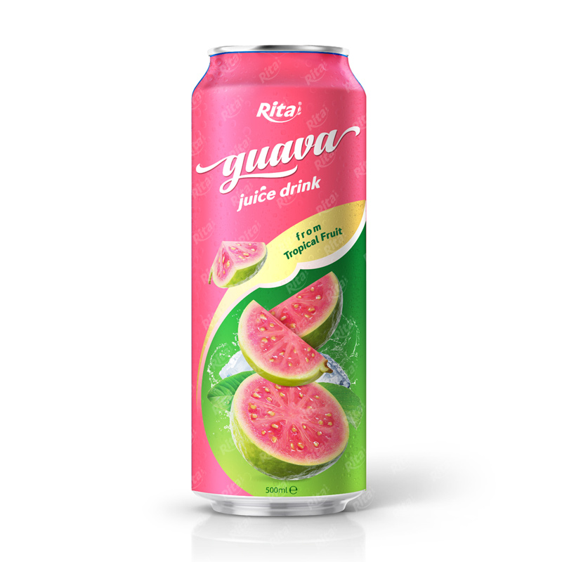 Guava juice drink 500 ml alu can