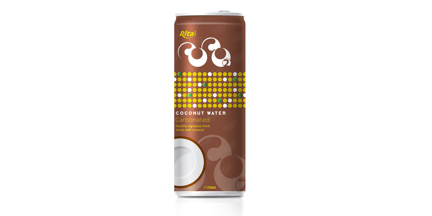 Carbonated coconut water 330 ml Canned Brand