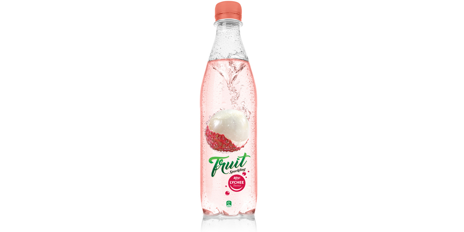 500ml Pet bottle Sparking lychee juice