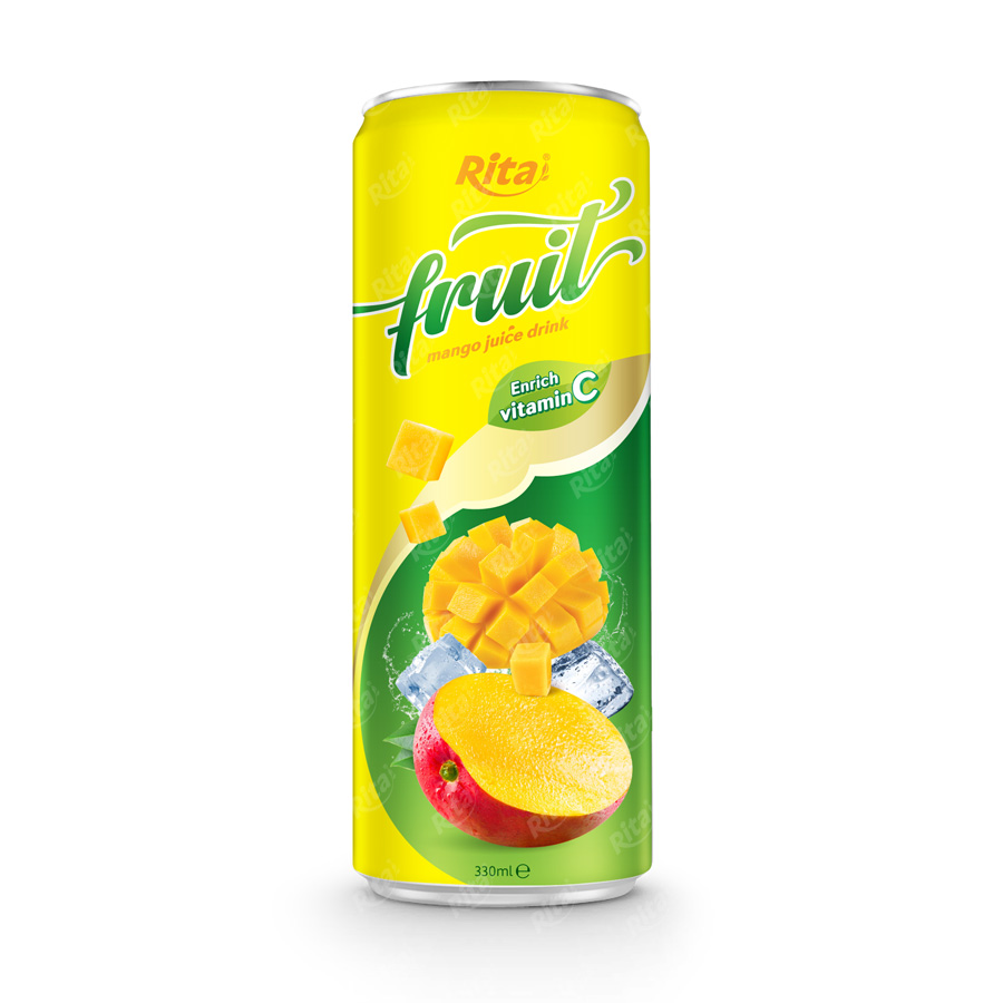 330 ML SLIM CANNED  MANGO JUICE DRINK