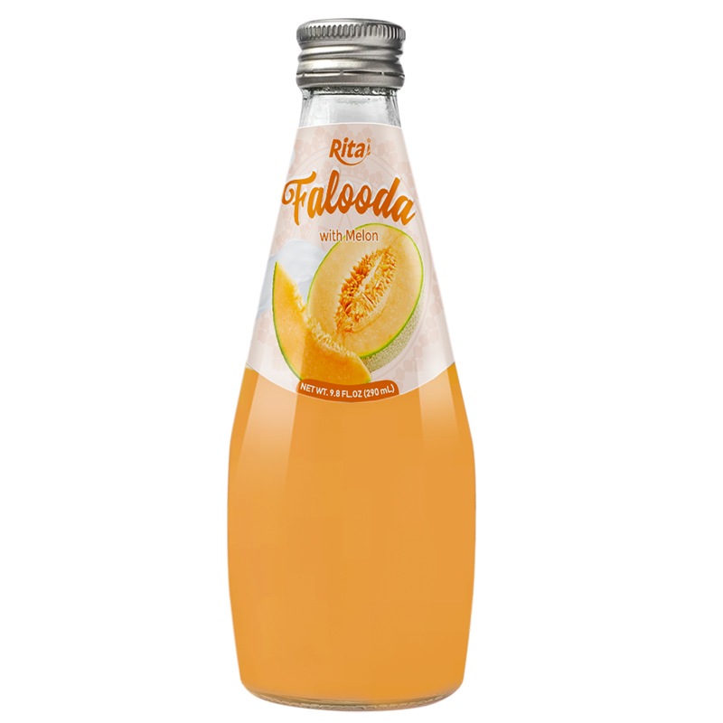 Falooda Cocktail Melon Drink Flavoring 290ml Glass Bottle