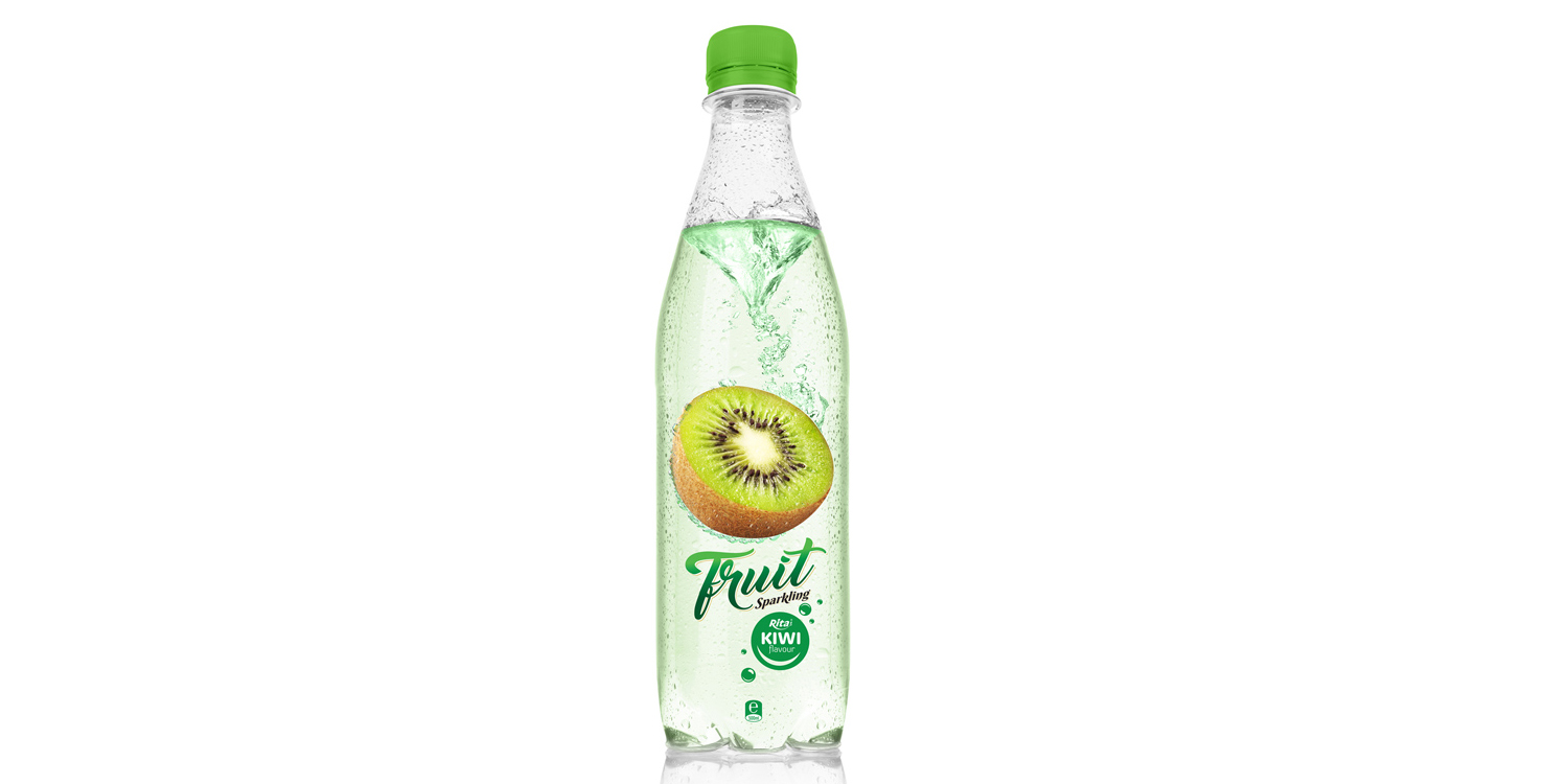 500ml Pet bottle Sparking kiwi juice