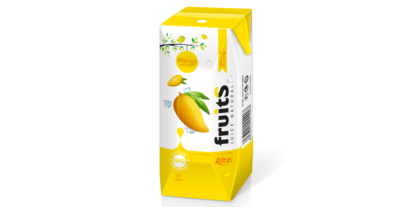 fresh mango juice Aseptic 200ml from Juice