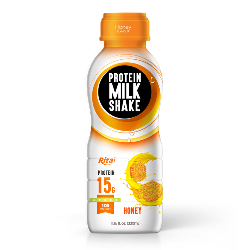Protein Milk Shake with honey 330ml PP bottle (11.16 fl oz)
