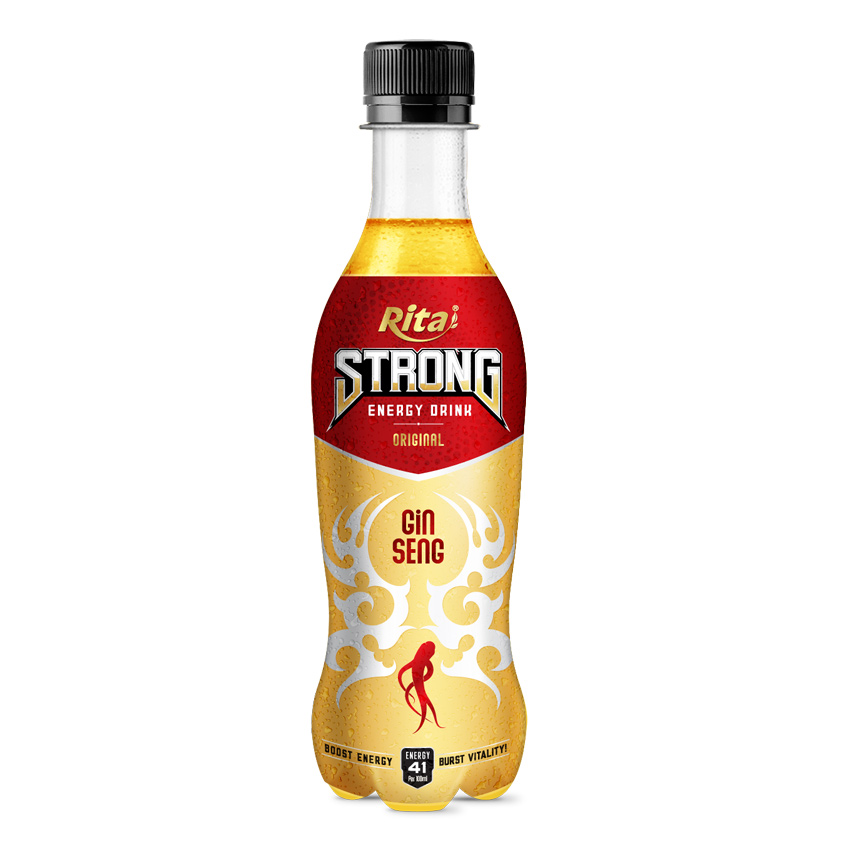 400 ML PET BOTTLE ENERGY DRINK STRONG GINSENG