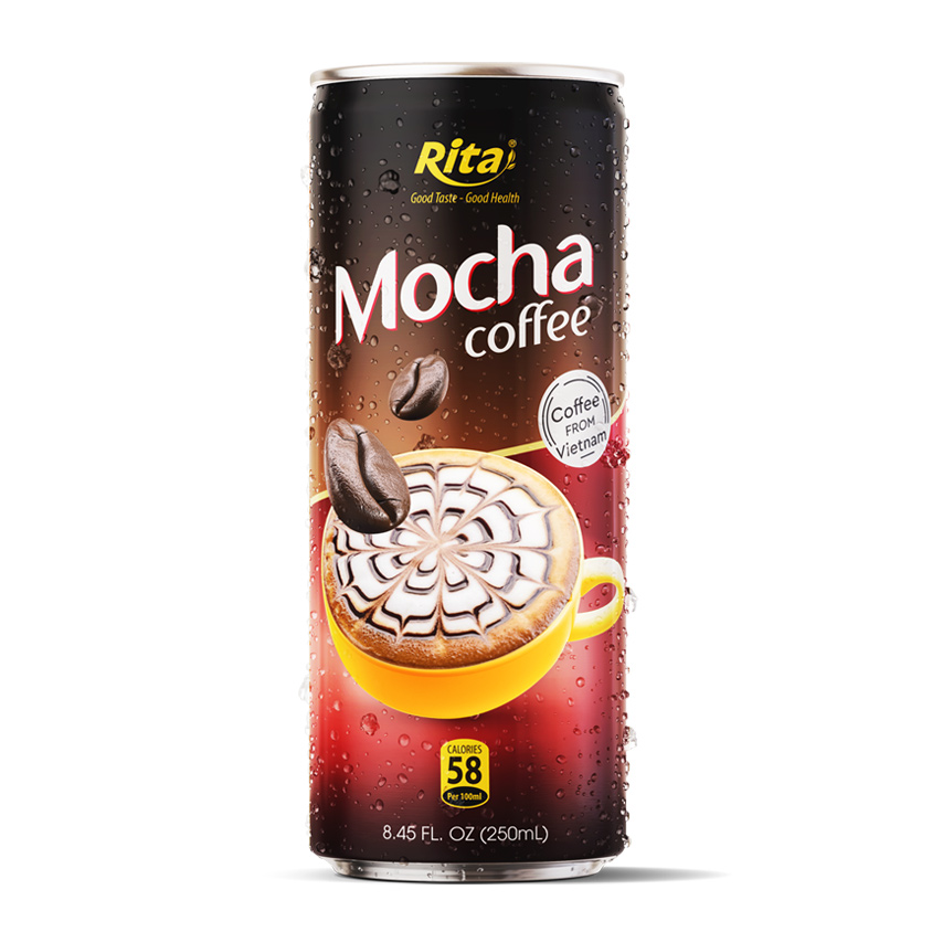 MOCHA COFFEE 250 ML CANNED RITA BRAND