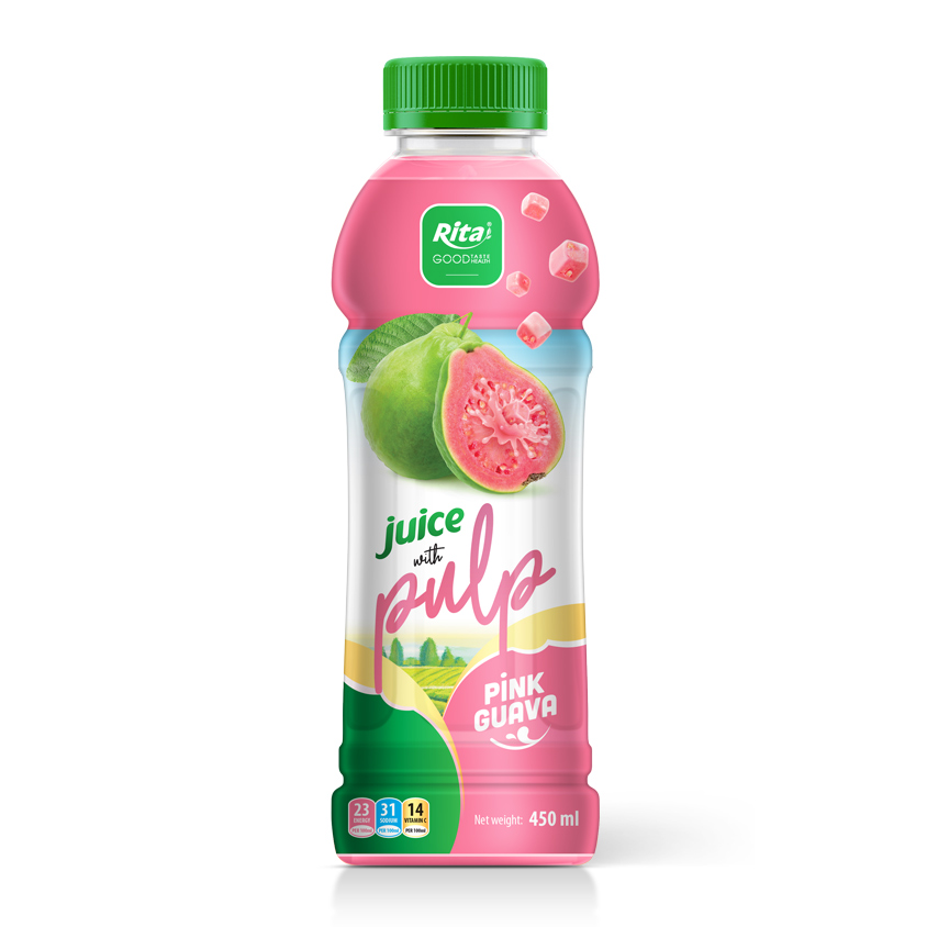 Rita Guava juice with pulp 450 ml Pet Bottle