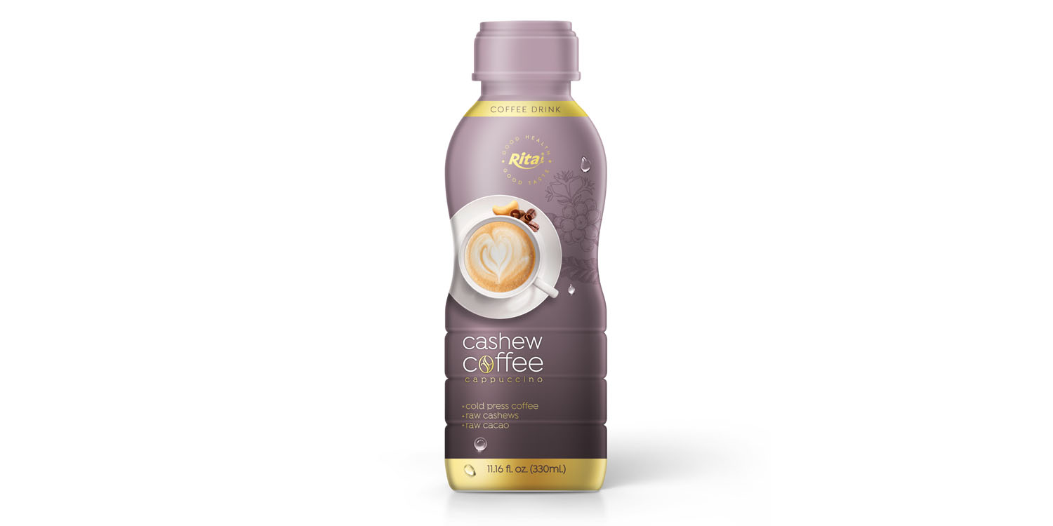 Wholesale beverage Cashew Coffee 330ml in  PP Bottle