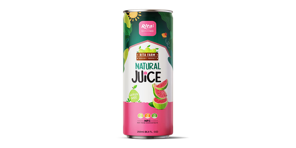 250ML ALU CAN GUAVA JUICE