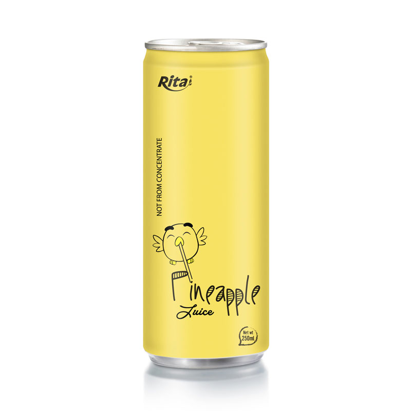 RITA BRAND 250 ML ALU CAN PINEAPPLE JUICE