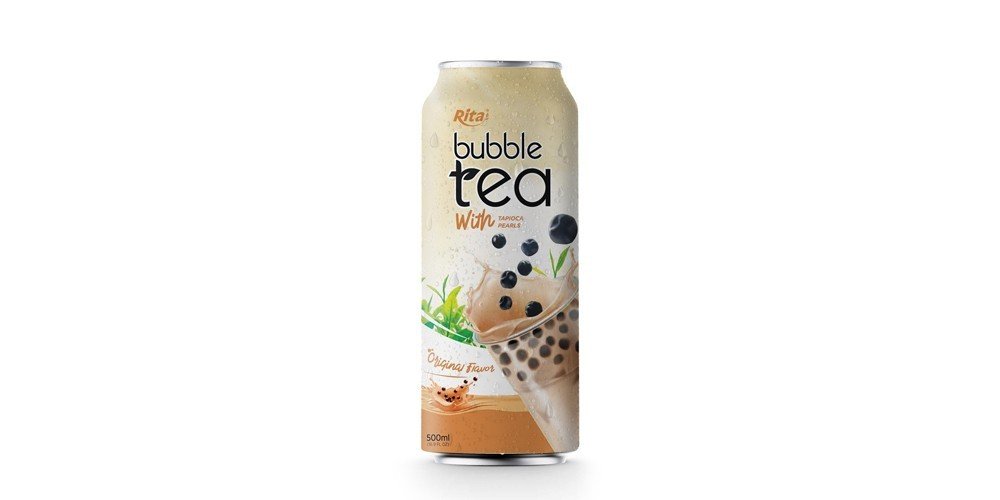 500ML CAN BUBBLE TEA WITH ORIGINAL FLAVOR