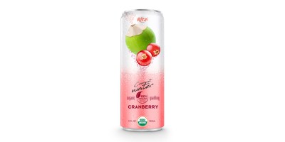 Coco Organic Sparkling with cranberry 320ml from RITA EU