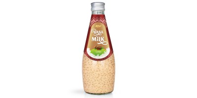 Coffee basil seed milk 290ml from Juice 9