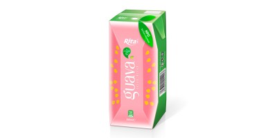 NFC fruit guava juice in prisma pak from RITA juice