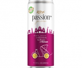  RITA PASSION FRUIT JUICE DRINK 330ML CANNED